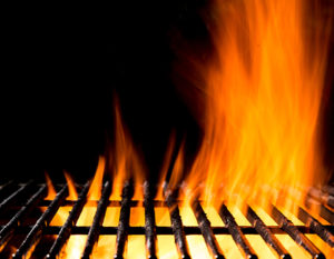 Grill Fire